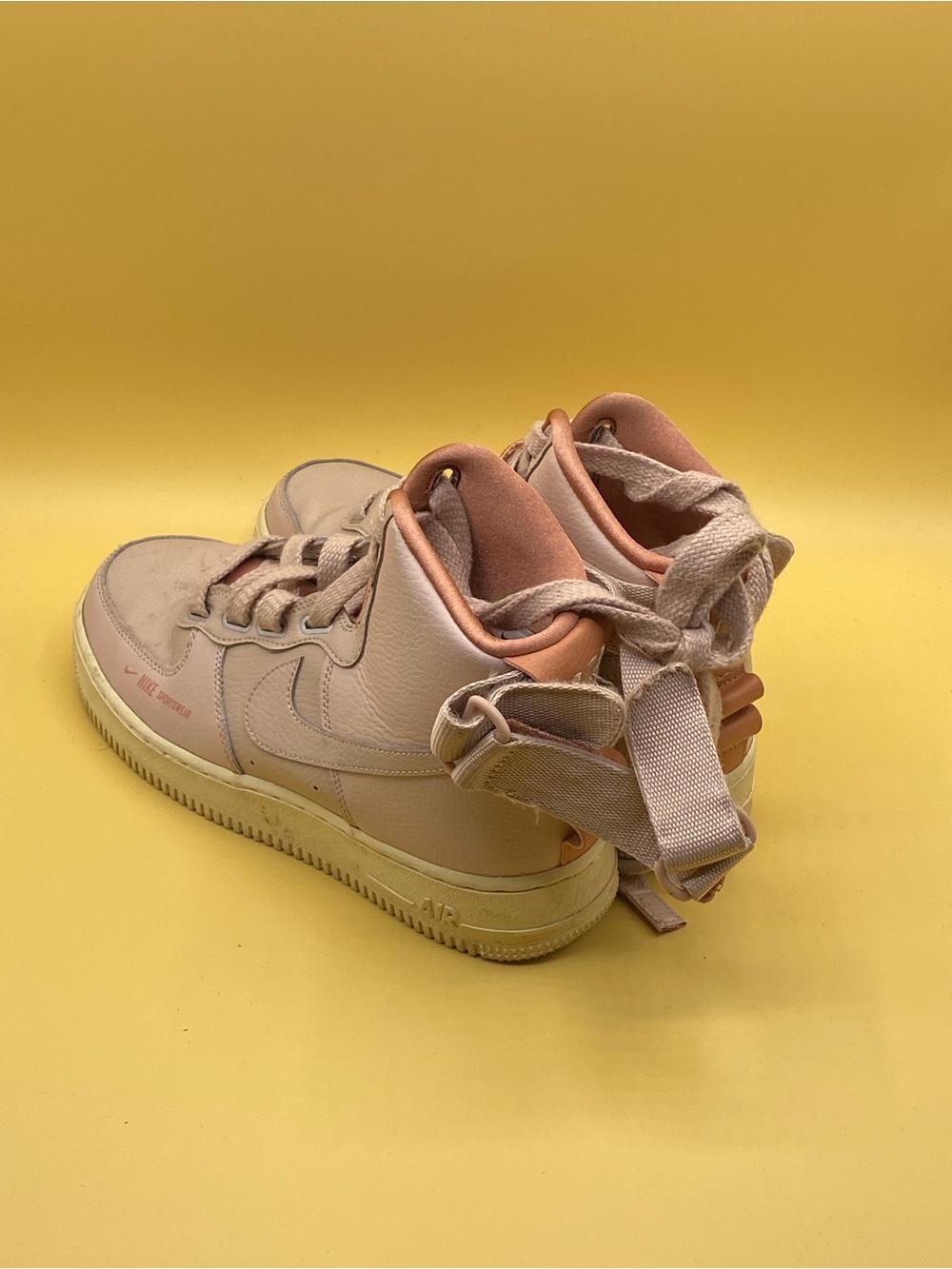 Nike Air Force 1 High Utility beige/pink - Picture 3 of 4